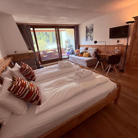 Modern Laax Apt, Swimming Pools, Wellness & Tennis Bagian luar foto