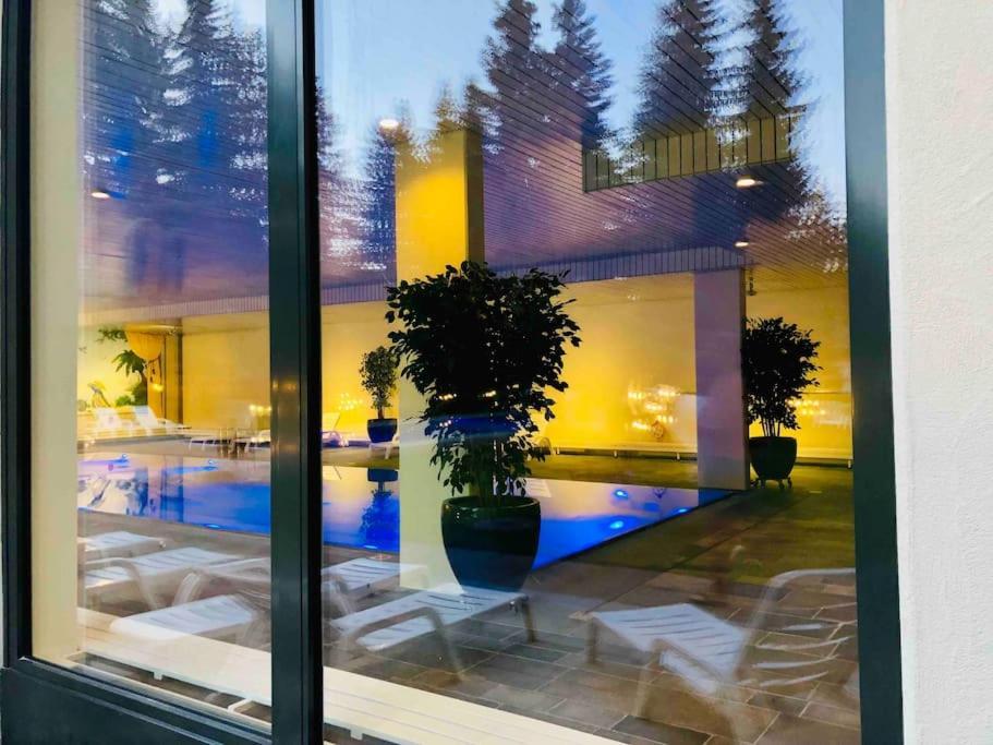 Modern Laax Apt, Swimming Pools, Wellness & Tennis Bagian luar foto