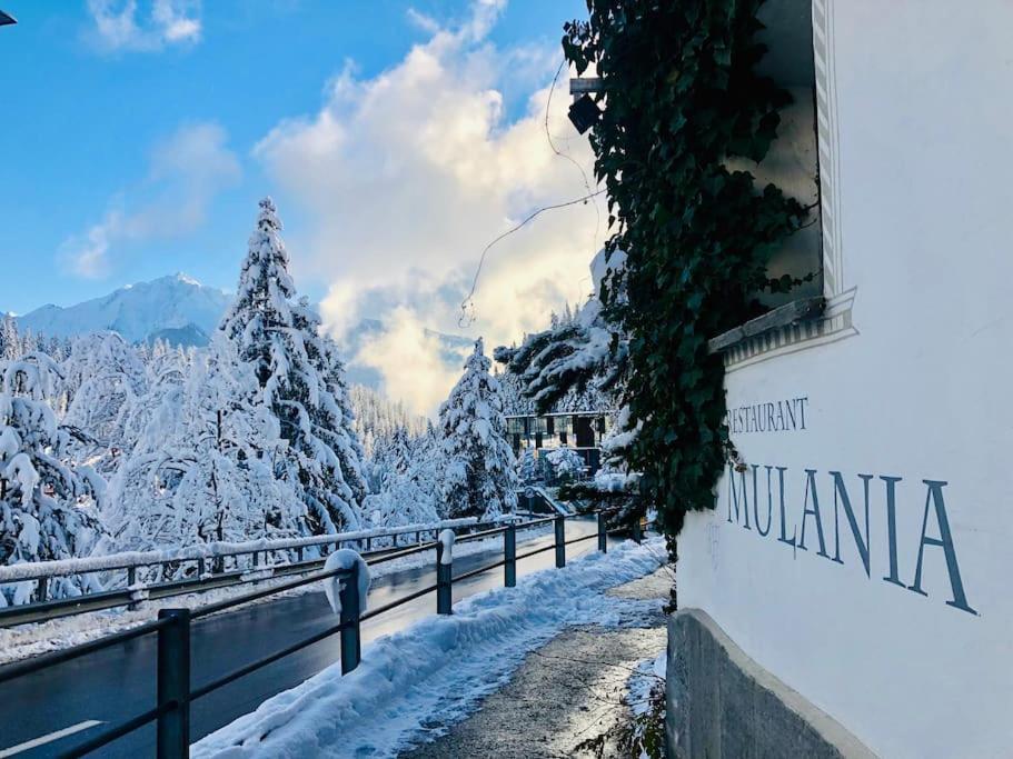 Modern Laax Apt, Swimming Pools, Wellness & Tennis Bagian luar foto